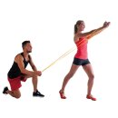 Pure 2Improve Widerstand-Fitnessband Leicht, gelb, 101,6x1,3x0,45cm