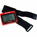 Pure2Improve Pure Interval Training Timer, Schawrz/Rot, 1