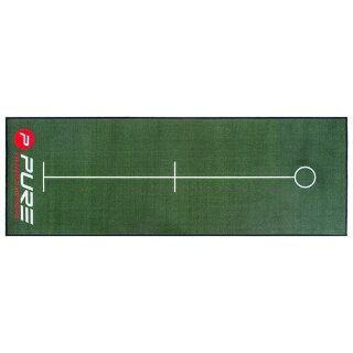 Pure2Improve Herren Original Golf Puttingmatte, Grün, 80x237cm