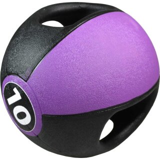 Pure 2 Improve Medizinball mit Griffen - 10kg